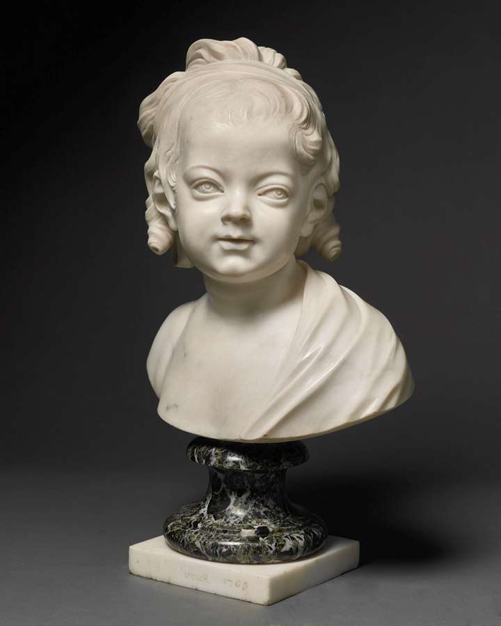Portrait of Constance-Félicité-Victoire-Désirée Vassé aged 3, daughter of the artist